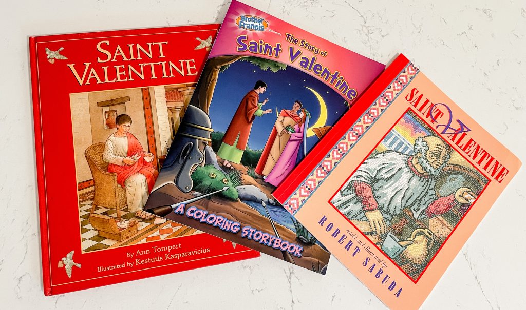 Books about St. Valentine to ready at your Valentine’s Day tea party