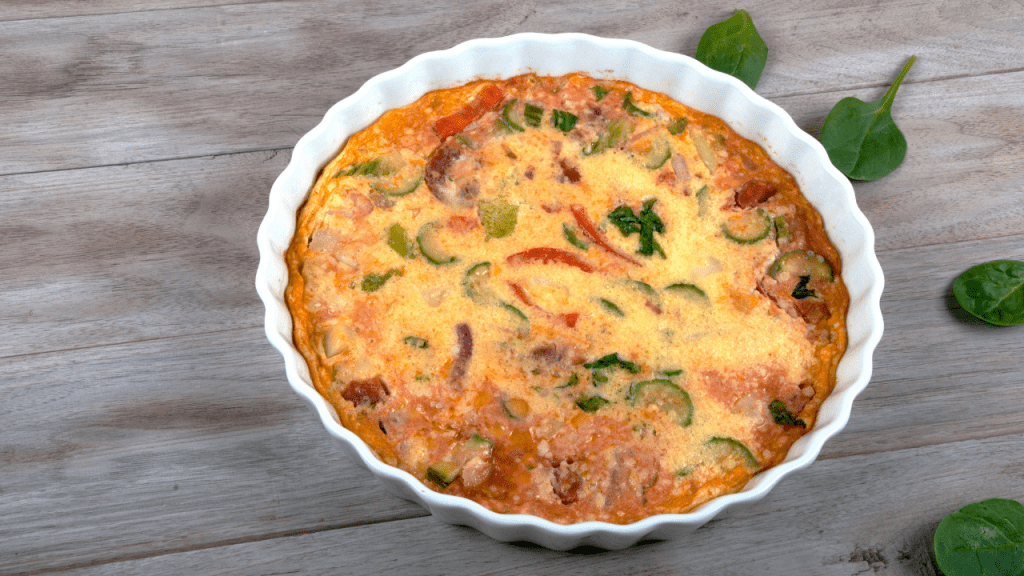 veggie quiche