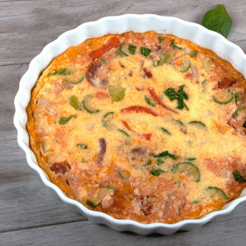 veggie quiche