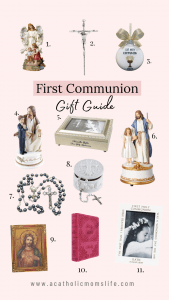 First Communion gift guide