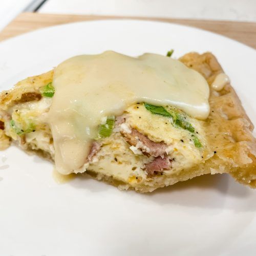 Eggs Benedict Quiche