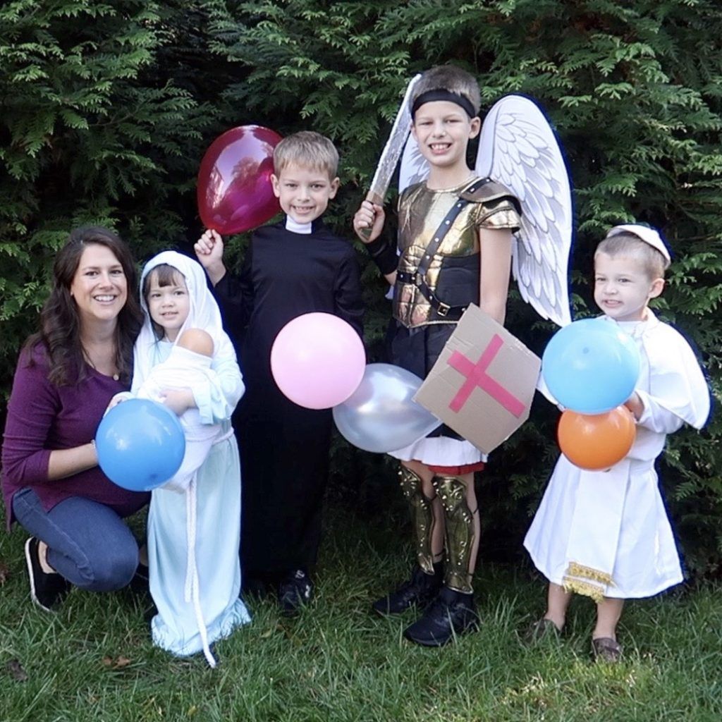 all saint day party for families costumes