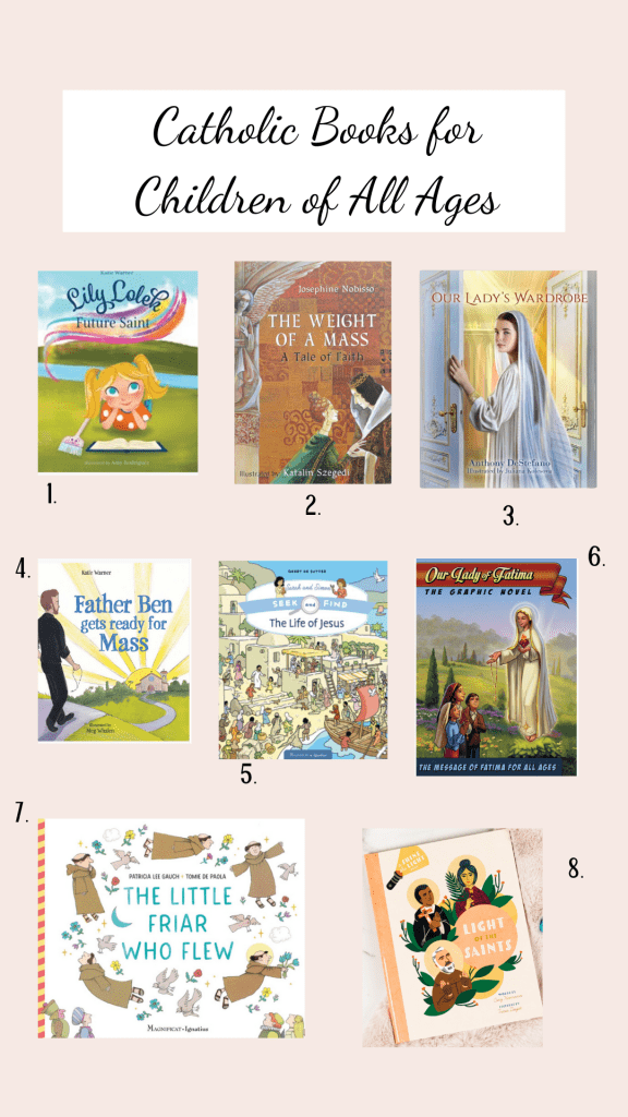 catholic books for kids for any age