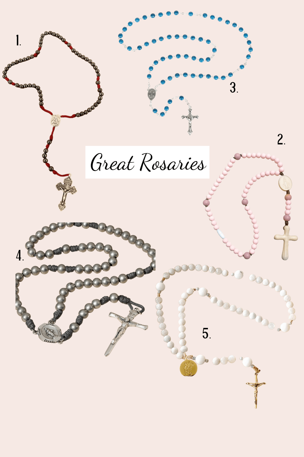 Options for Great Rosaries