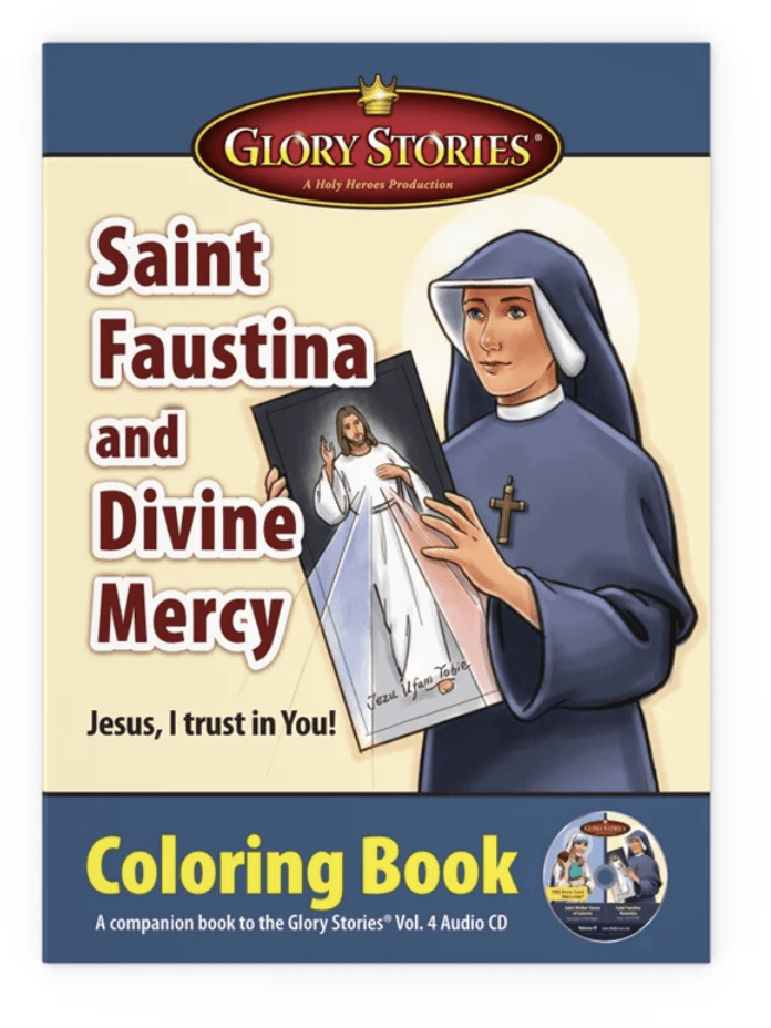 divine mercy St. Faustina Coloring book